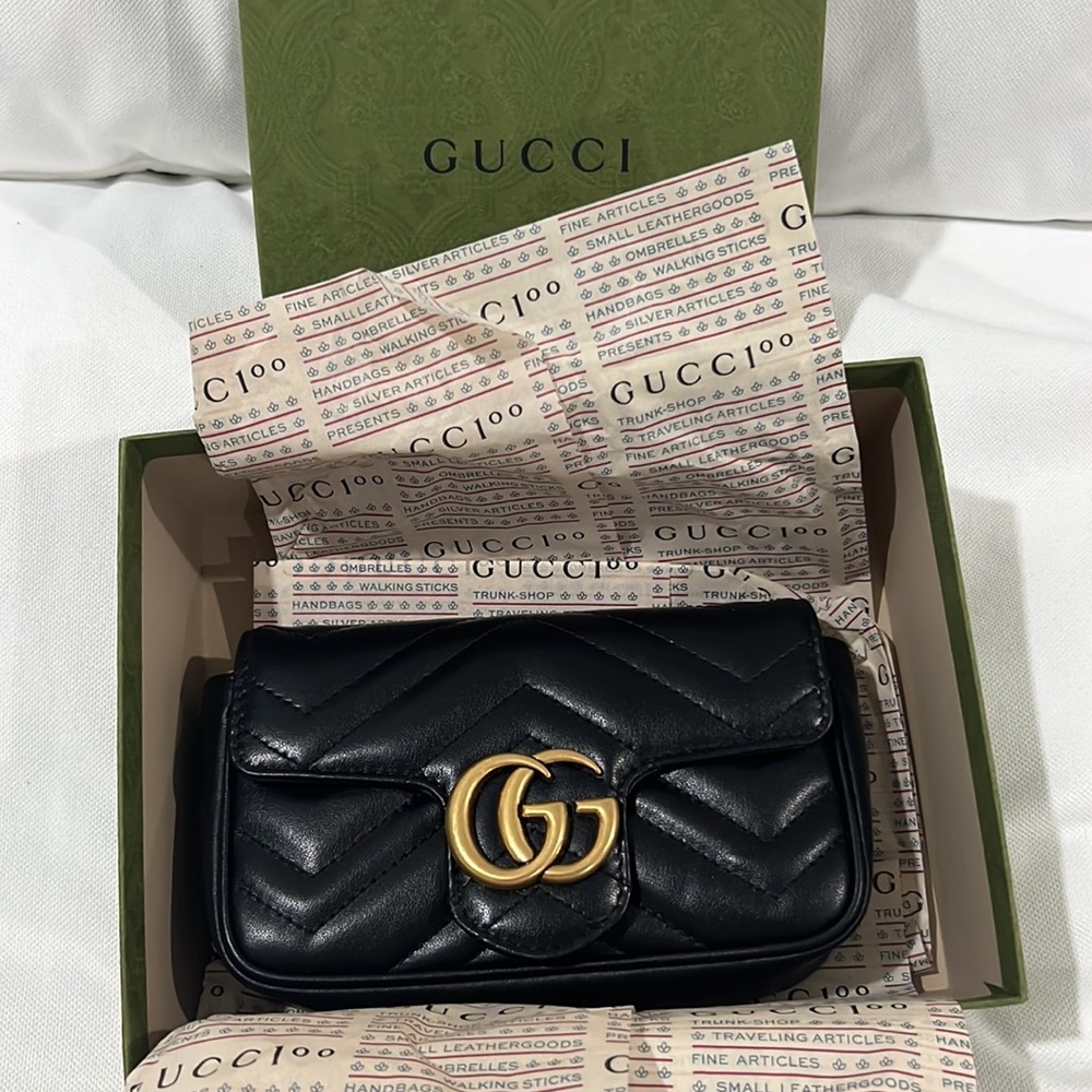 GG Gucci MARMONT SUPER MINI BAG